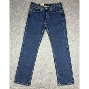 Levi's 514 Straight NWT Stretch Mens Jeans W34 L32 Blue Denim Medium Wash